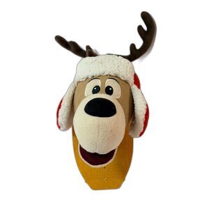 Hallmark Ronnie Reindeer Talks & Sings Motion-Activated Wall Hang Faux Taxidermy